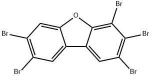 2,3,4,7,8-PENTABROMODIBENZOFURAN Structure