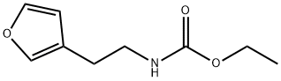 Carbamic  acid,  [2-(3-furanyl)ethyl]-,  ethyl  ester  (9CI) Structure