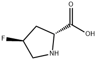 (2R,4S)-4-fluoropyrrolidine-2-carboxylic acid Structure