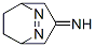 6,7-Diazabicyclo[3.2.2]non-6-en-3-imine(9CI) Structure