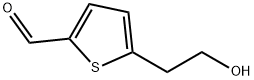 2-Thiophenecarboxaldehyde, 5-(2-hydroxyethyl)- (9CI) 구조식 이미지