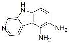 9H-Pyrido[3,4-b]indole-5,6-diamine Structure