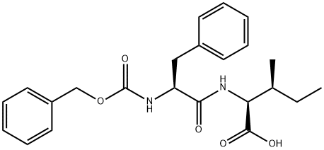 Z-PHE-ILE-OH Structure