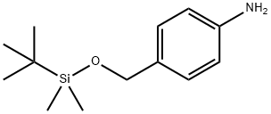4-(((tert-butyldiMethylsilyl)oxy)Methyl)aniline Structure