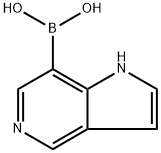 Boronic acid, B-1H-pyrrolo[3,2-c]pyridin-7-yl- Structure