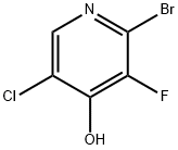 2-브로모-5-클로로-3-플루오로피리딘-4-올 구조식 이미지