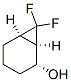 Bicyclo[4.1.0]heptan-2-ol, 7,7-difluoro-, (1alpha,2alpha,6alpha)- (9CI) Structure
