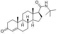 NT-BUTYL-4-ANDROSTEN-3-ONE-17베타-카르복사미드 구조식 이미지