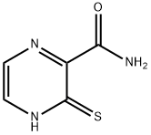 Pyrazinecarboxamide, 3,4-dihydro-3-thioxo- (9CI) Structure