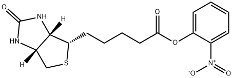 D-(+)BIOTIN 2-NITROPHENYL ESTER Structure