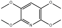 Pyridine, 2,3,5,6-tetramethoxy- (8CI) Structure