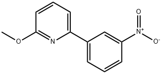 2-Methoxy-6-(3-nitrophenyl)pyridine Structure