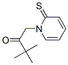 2-Butanone,  3,3-dimethyl-1-(2-thioxo-1(2H)-pyridyl)-  (8CI) Structure