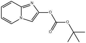 Carbonic acid tert-butyl ester iMidazo[1,2-a]pyridin-2-yl ester Structure