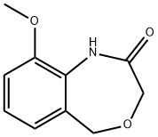 9-Methoxy-1,5-dihydro-benzo[e][1,4]oxazepin-2-one 구조식 이미지