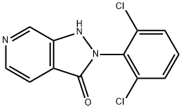 2-(2,6-Dichloro-phenyl)-1,2-dihydropyrazolo[3,4-c]pyridin-3-one Structure