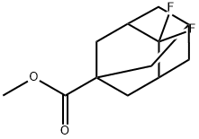 4,4-디플루오로아다만탄-1-카르복실산메틸에스테르 구조식 이미지