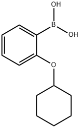 2-(Cyclohexyloxy)phenylboronic acid Structure