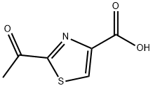 2-acetylthiazole-4-carboxylic acid Structure