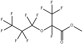 METHYL PERFLUORO(2-METHYL-3-OXAHEXANOATE) Structure