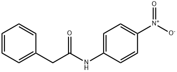 N-phenylacetyl-4-nitroaniline Structure