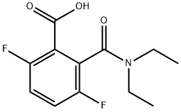 131401-56-4 N,N-DIETHYL-3,6-DIFLUOROPHTHALAMIC ACID