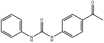 N-(4-acetylphenyl)-N'-phenylurea Structure