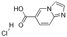 IMidazo[1,2-a]pyridine-6-carboxylic acid, hydrochloride Structure
