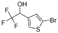 1-(5-브로모티오펜-3-일)-2,2,2-트리플루오로에탄올 구조식 이미지