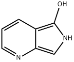 6H-피롤로[3,4-b]피리딘-5-올 구조식 이미지