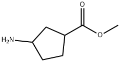 Methyl 3-aMinocyclopentanecarboxylate Structure