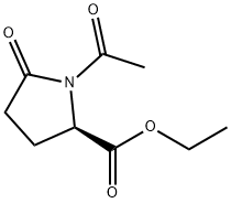 (R)-5-Ethylcarboxyl-N-acetyl-2-pyrrolidinone Structure
