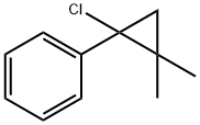 (1-Chloro-2,2-dimethylcyclopropyl)benzene Structure