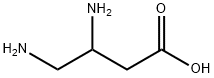 3,4-Diaminobutyric acid Structure
