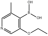 3-Ethoxy-5-Methylpyridine-4-boronic acid Structure