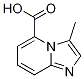 IMidazo[1,2-a]pyridine-5-carboxylic acid, 3-Methyl- Structure