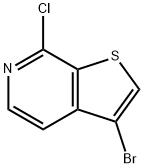 3-bromo-7-chlorothieno[2,3-c]pyridine Structure