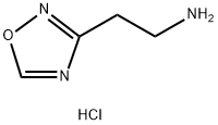2-(1,2,4-oxadiazol-3-yl)ethan-1-amine hydrochloride 구조식 이미지