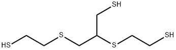 1-Propanethiol,2,3-bis[(2-mercaptoethyl)thio]- Structure