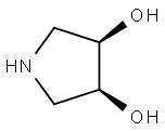 cis-3,4-Dihydroxypyrrolidine Structure