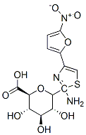 1-(2-amino-4-(5-nitro-2-furyl)-2-thiazolyl)-1-deoxyglucopyranuronic acid Structure