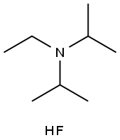 Diisopropylethylamine trihydrofluoride 구조식 이미지