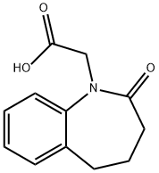 2-(2-OXO-2,3,4,5-TETRAHYDRO-1H-1-BENZAZEPIN-1-YL)ACETIC ACID Structure