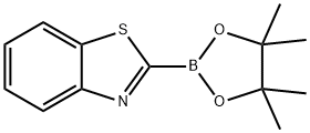 2-(4,4,5,5-TetraMethyl-1,3,2-dioxaborolan-2-yl)benzo[d]thiazole Structure