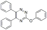 5,6-Diphenyl-3-phenoxy-1,2,4-triazine Structure