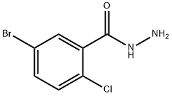 5-BROMO-2-CHLOROBENZHYDRAZIDE Structure