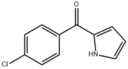 (4-chlorophenyl)(1H-pyrrol-2-yl)methanone Structure