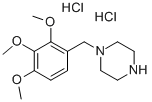 Trimetazidine dihydrochloride  Structure