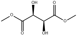 (-)-Dimethyl D-tartrate 구조식 이미지