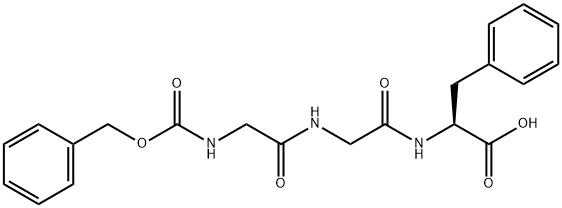 Z-GLY-GLY-PHE-OH Structure